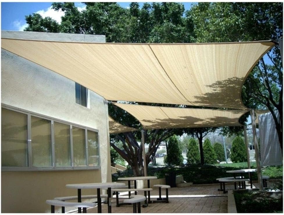 Gölgelik File Krem 1,5X6 Metre Bahçe Gölgelik Filesi Gölgelik Örtü Gölgeleme Kumaşı Bahçe Tentesi