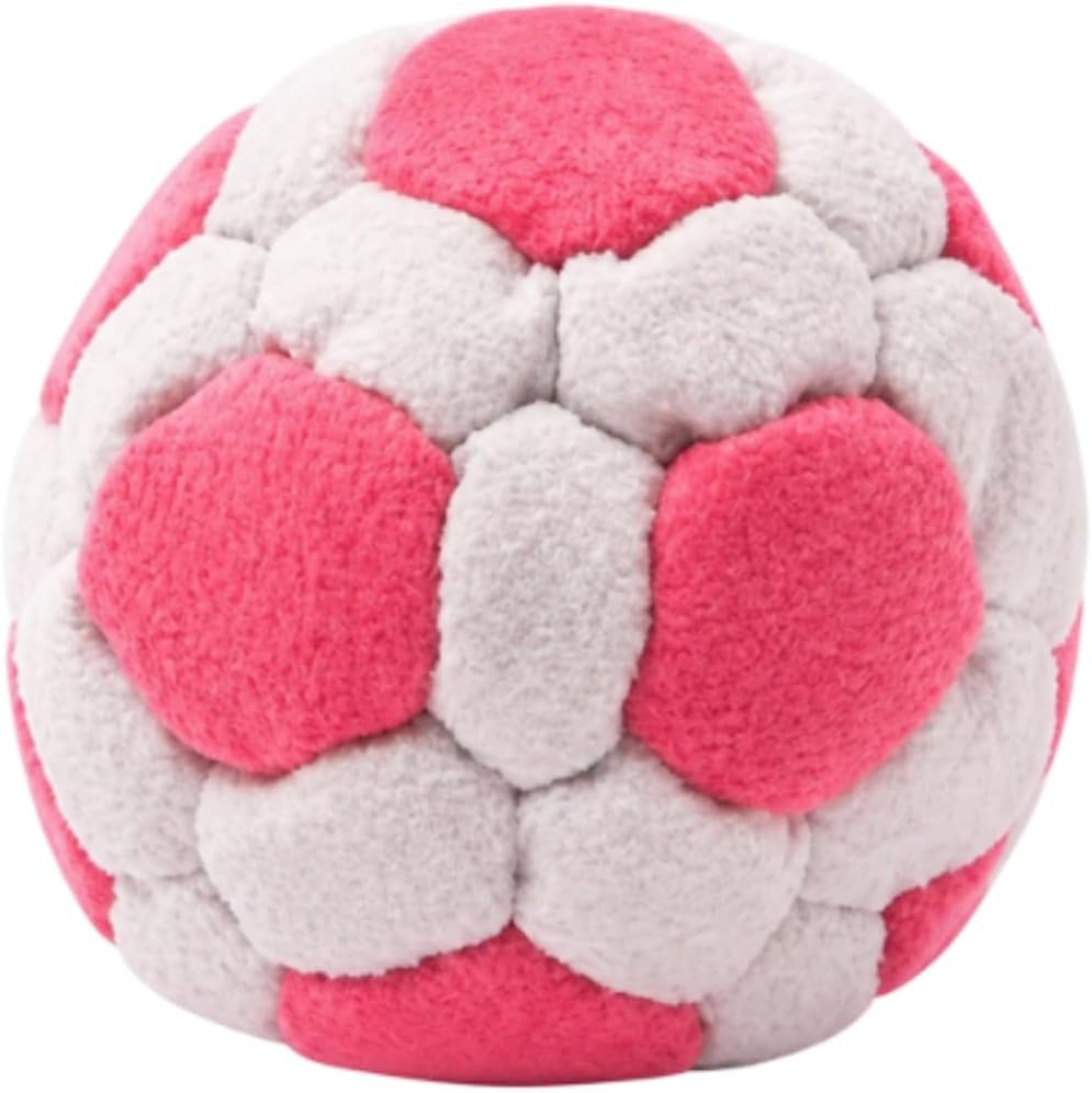 Hacky Footbag Sacks, Plush Knitted Croche Foot Bag Hacky Soccer Ball for Adults, Juggling Balls for Beginners, Football Hackys Foot Bag Sack