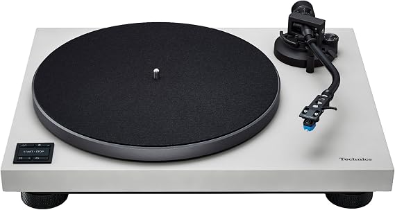 Technics Direct Drive Turntable System with Bluetooth Connectivity, with Audio-Technica AT-VM95C Cartridge, Grey (SL-40CBTB-H)