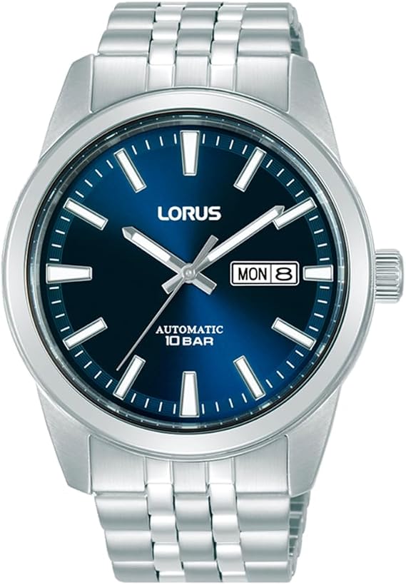 Lorus Sports Automatic 42mm Stainless Steel Watch RL493BX9