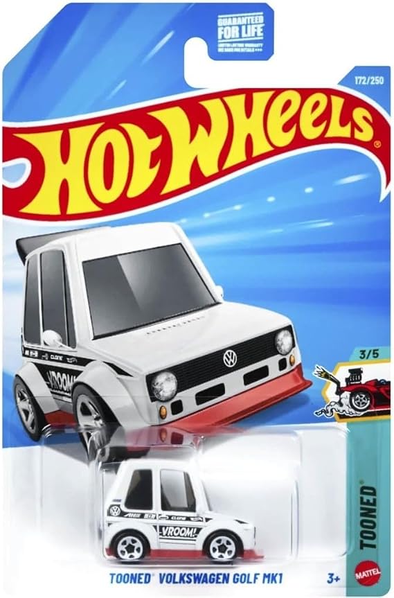 Hot Wheels Tekli Arabalar TOONED VOLKSWAGEN GOLF MK1 JJK16 (KISA KART)