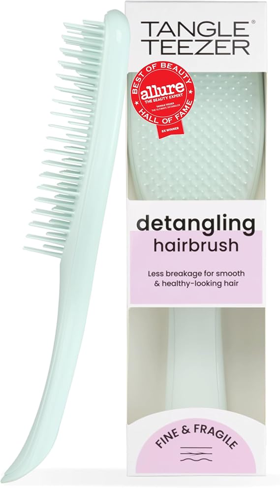Tangle Teezer Fine Ultimate Detangler Brush for Fine Hair, Ice Blue