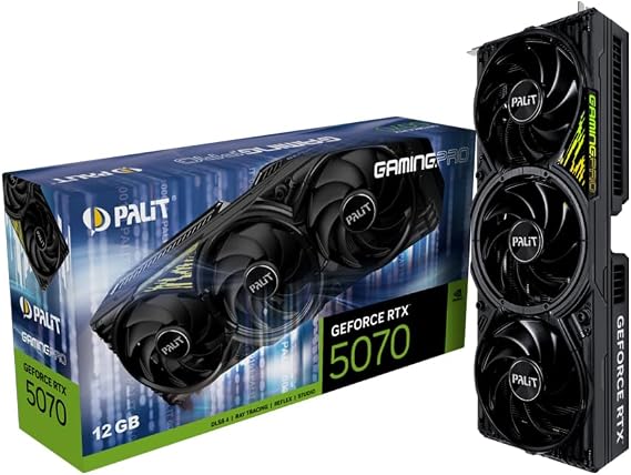 Palit GeForce RTX 5070 GamingPro (12GB GDDR7/PCI Express 5.0/MHz/28000MHz)