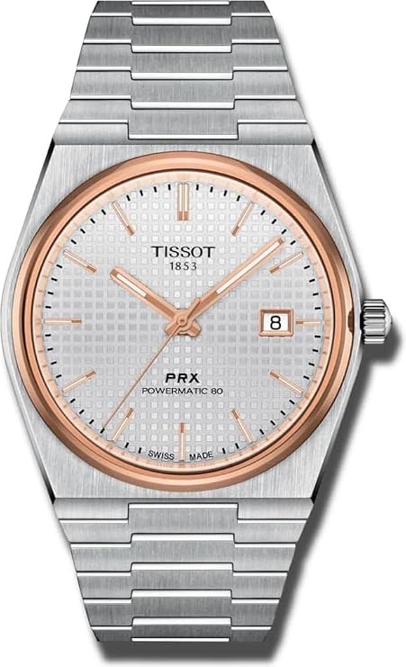 Tissot Men's Analogue Automatic Watch PRX Swiss Made