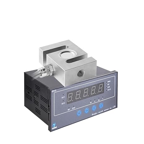 S Type Load Cell Module 30KG To 5000KG Weighing Sensor + Indicator Display For Platform Scale, Truck Scale, Rail Weighbridge for DIY Electronic(1000KG)
