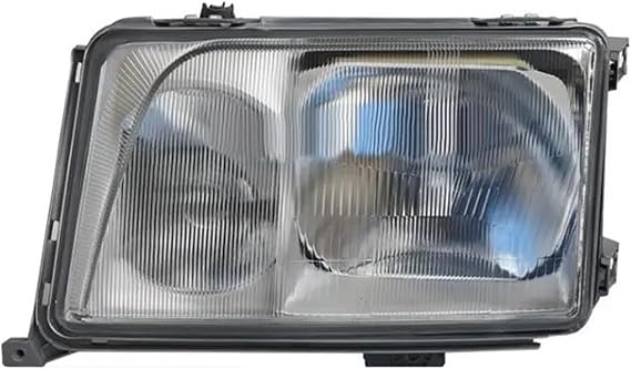 カーヘッドライト に適合する Eクラス W124 E200 E240 E260 E280 E300 E320 1985-1996 フロントバンパー ヘッドライト シグナルランプ デイライト ランプシェード左