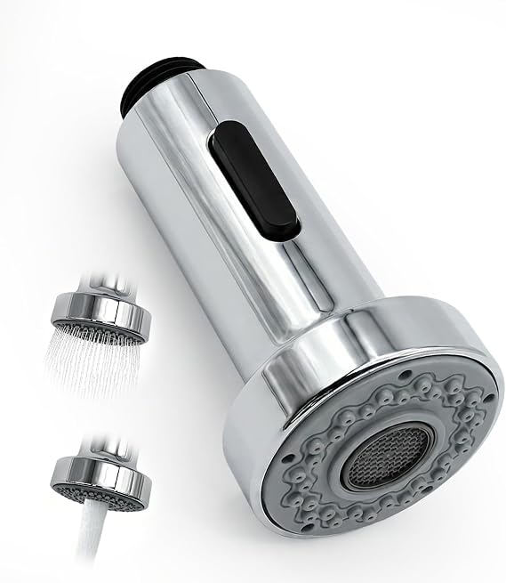 2 Function Kitchen Tap Spray Head Replacement, Universal G1/2 Faucet Nozzle