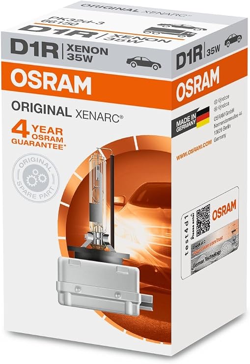 OSRAM XENARC ORIGINAL D1R xenon headlamp bulb 66154 +100% 4150K 1 piece in folding box