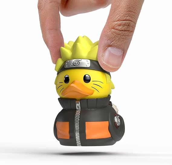 TUBBZ: Naruto - Naruto Uzumaki Mini Rubber Duck Collectable Toy 5 cm