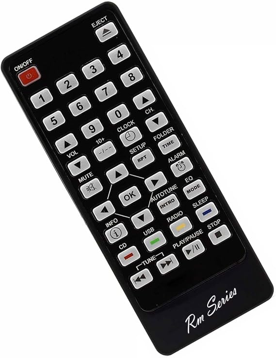 RM Series Replacement Remote Control for ROBERTS MP23
