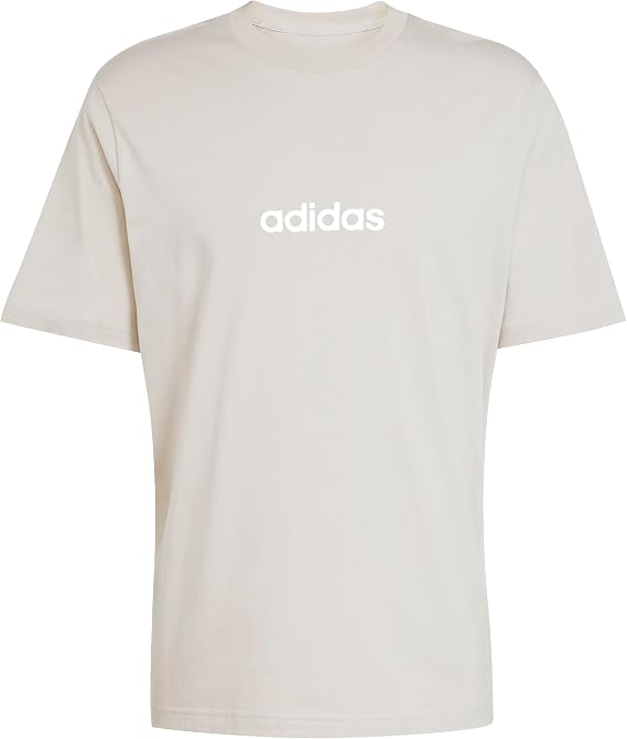 adidas Men's Essentials Linear Single Jersey T-Shirt