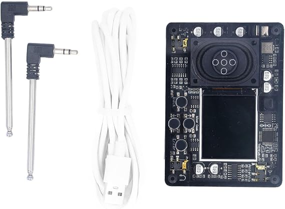 Portable Keyboard, Compact Mini with 70 Tones Vintage Display Type C Interface Mini Synthesizer for Musicians Beginners Home Studio Live Performance Travel Music Creation