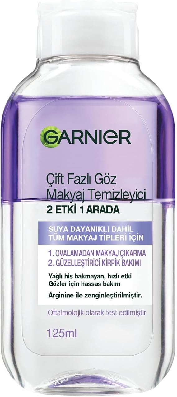 Garnier Dual Phase Eye Makeup Remover 2 Effects 1 in 125ML