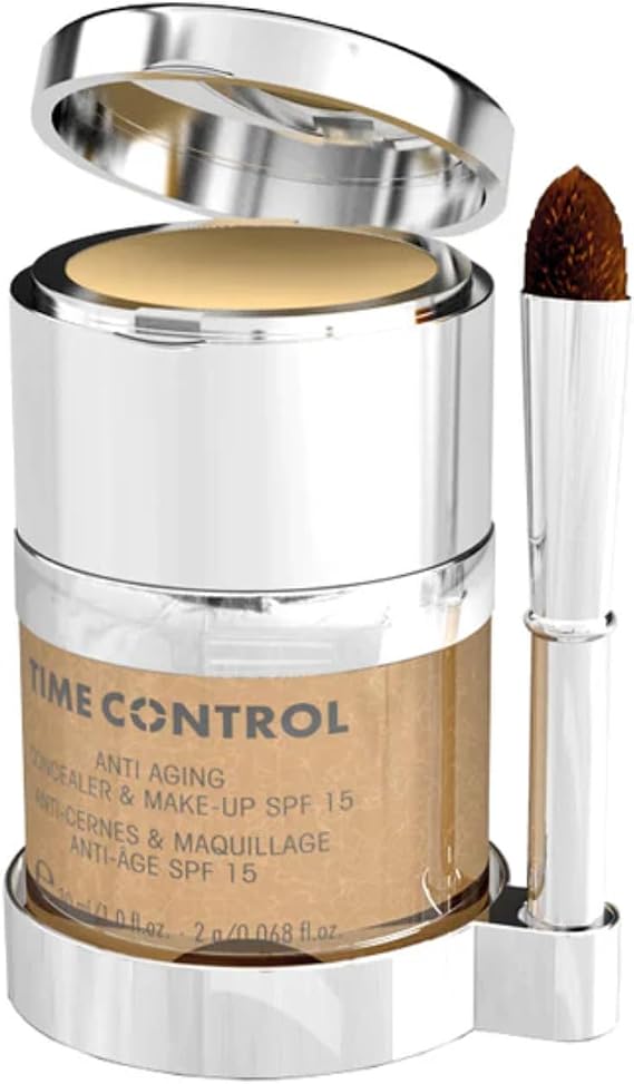être belle Time Control System Anti-Ageing Concealer + Makeup SPF 15, 30 ml - Refines Skin Relief and Improves Elasticity (No. 07)