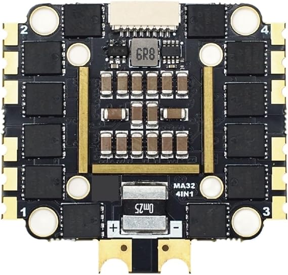 Compatible For MicroAir 4IN1 55A ESC AM32 Firmware Accessories Supports Bi-Directional DShot