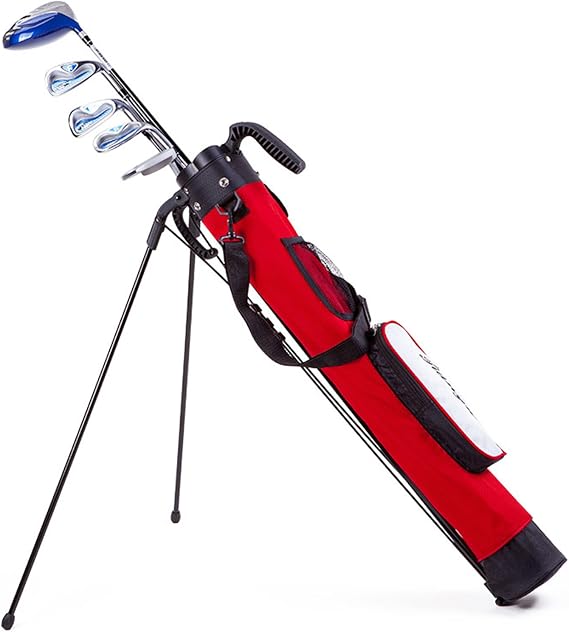 Lightweight Portable Golf Bag Waterproof Golf Rack Bags Large Capacity Durable Carry Pack Can Hold 5-6 Clubs Shoulder Belt