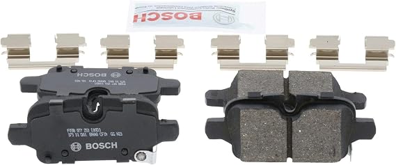 BOSCH BC2374 QuietCast Premium Ceramic Disc Brake Pad Set - Compatible with Select Buick Envista; Chevrolet Equinox, Malibu; GMC Terrain; REAR