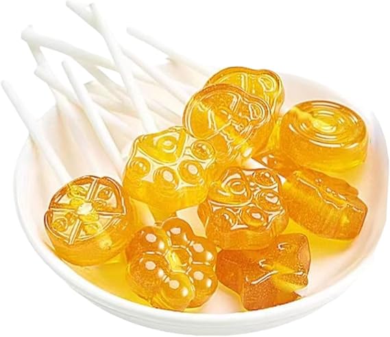 Fruit Lollipops, Pomelo and Honeysuckle Mixed Flavors, 280g