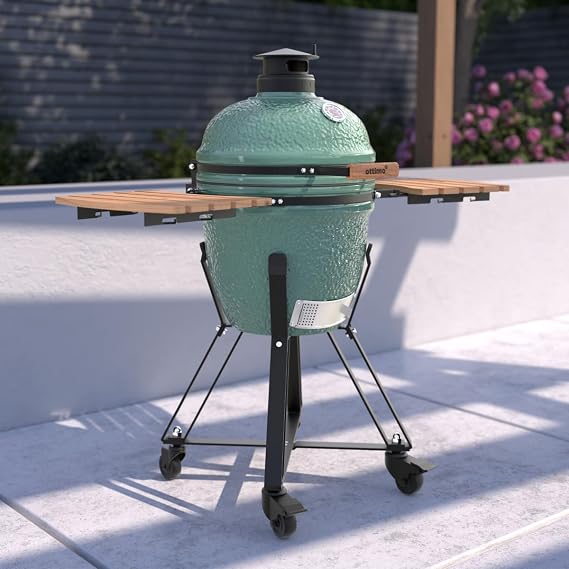 Charles Bentley ottimo Searsmith 18" Kamado Charcoal BBQ Grill, Medium
