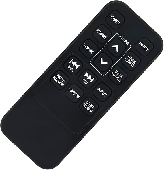 AV157 Replaced Remote Control fit for ZVOX Accuvoice SoundBar TV Speaker