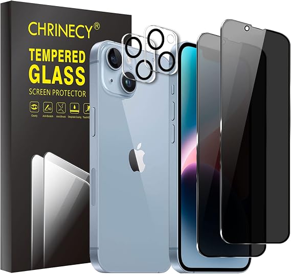 2+2 Pack Privacy Screen Protector for iPhone 14