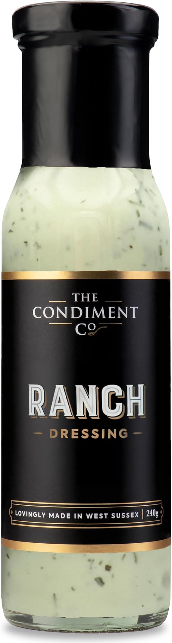 The Condiment Company Ranch Dressing 240g, Vegetarian and Gluten Free