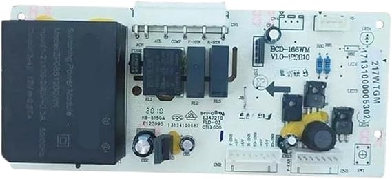 Compatible for Midea, BCD-217WTGM Refrigerator Power Board 17131000005302, Replacement Control Board