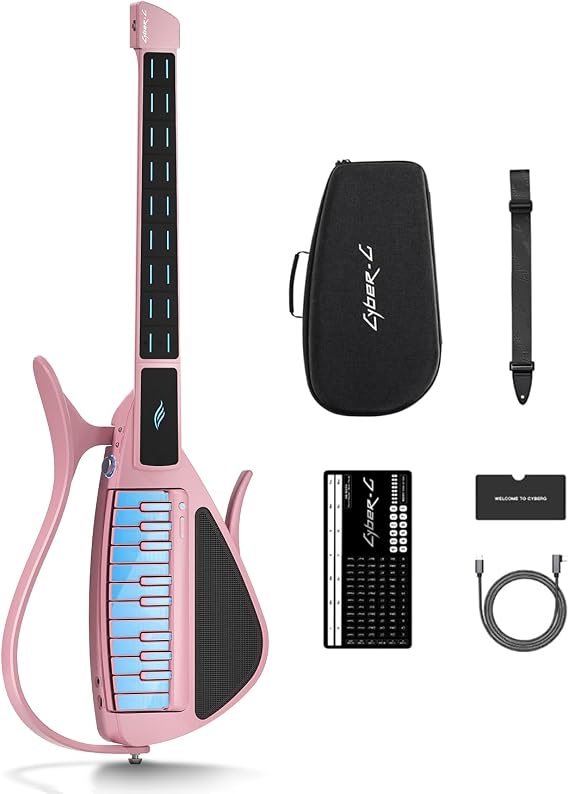 Enya CYBER-G Stringless Smart Guitar with LED Buttons & App