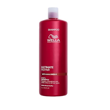 Wella Professionals ULTIMATE REPAIR Professional Lightweight and Creamy Shampoo for Damaged Hair