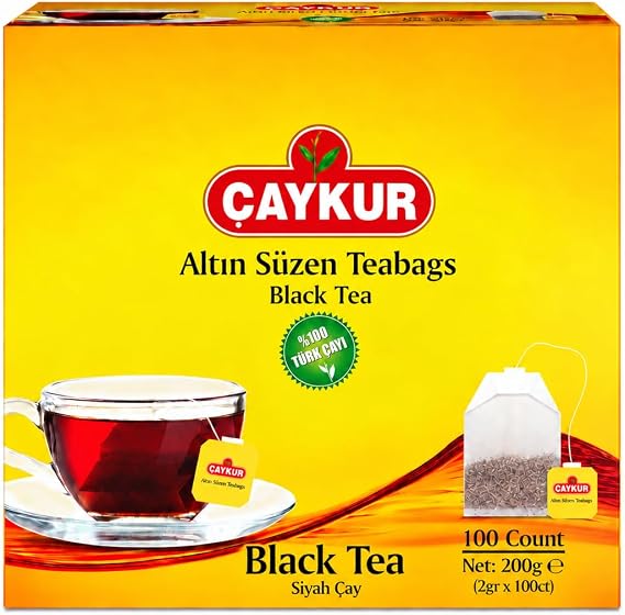 Çaykur Bardak Siyah Süzen Poşet Çay 200g 100 adet