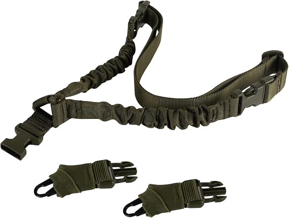 Camera Strap Sling, Quick Release Monocular Shoulder Strap, Length Adjustable Crossbody Strap, Neck Strap with Elastic Rope QD Buckles, Telescope Lanyard Load Capacity 44lbs