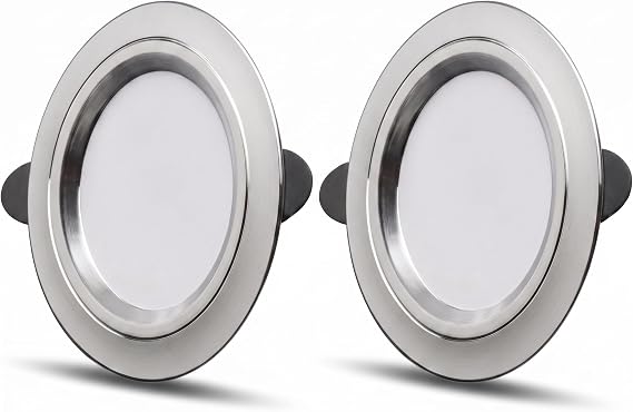 Amber LED Zebra 6 Watt 3 Renk Yanan Beyaz Kasa Spot Cata CT-5257-2 ADET [Enerji Sınıfı F]