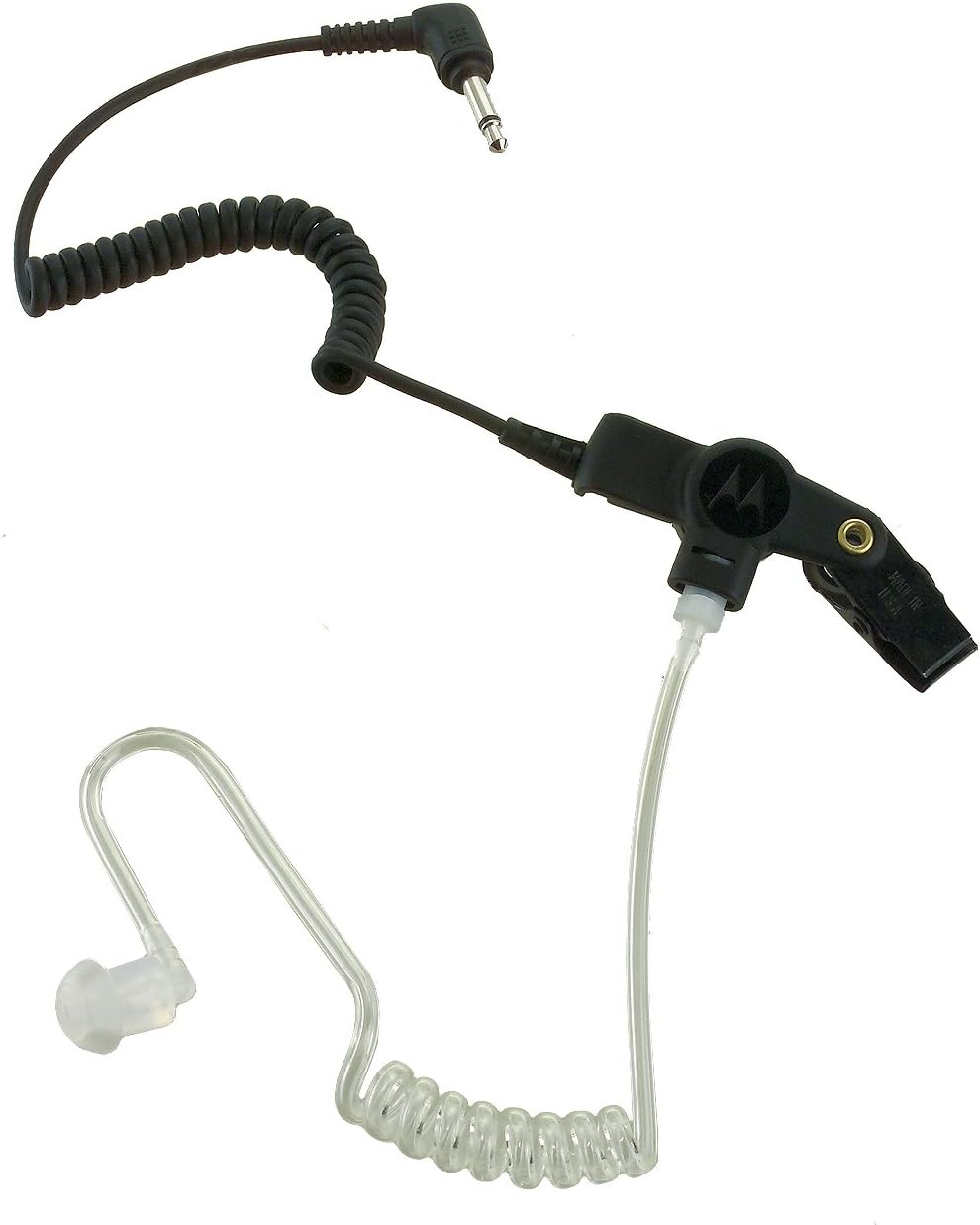 MOTOROLA SOLUTIONS RLN4941A Remote Speaker Microphone with 3.5mm Audio Jack BlackClear