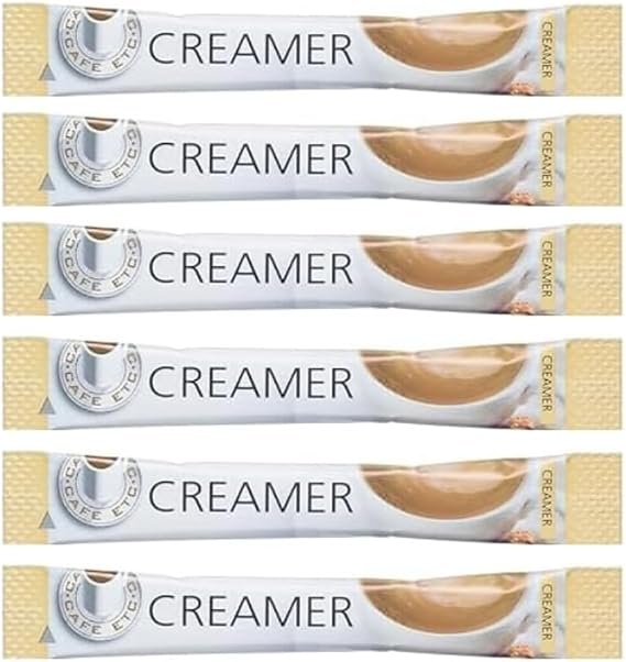 50 x Coffee Creamer Powdered Sticks - Individual Sachets By Shop4Choice