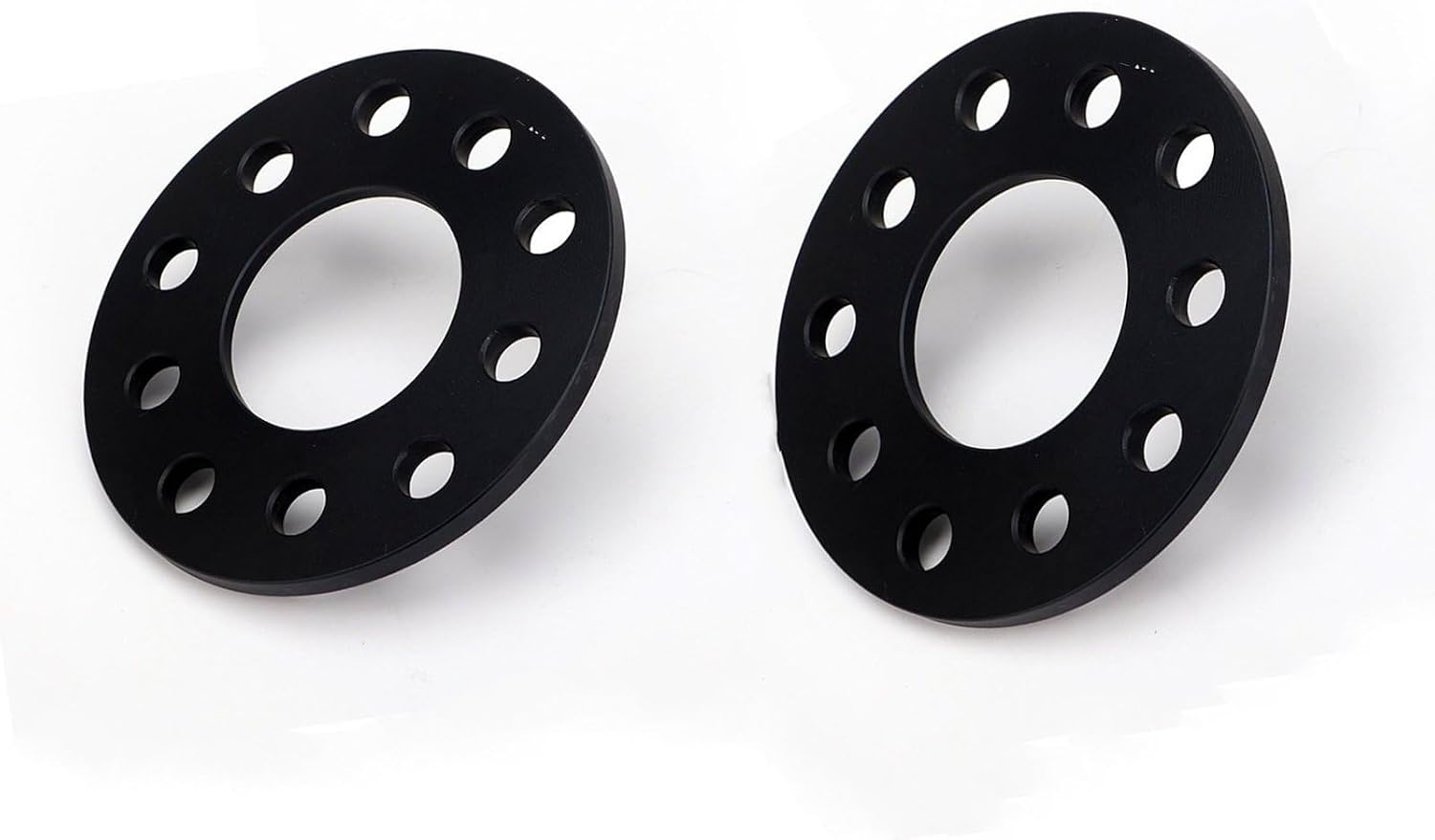 WOLWES Compatible With Vw Car Wheel Spacers Conversion Adapters Hub Centric Wheel Spacers Modification Parts PCD 5x100/5x112 CB: ID=57.1mm To OD=66.6mm Hubcentric Wheel Spacers (Color : 10mm)
