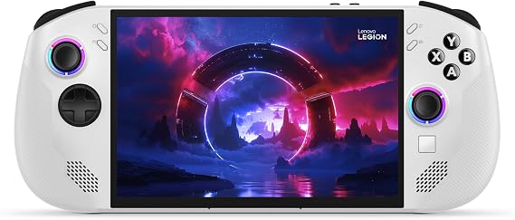 Lenovo Legion Go S 8ARP1 - Gaming Console 8 Inch Screen WQXGA, 120Hz (AMD Ryzen Z2 GB, 32GB RAM, 1TB SSD, AMD Radeon Graphic, Windows 11 Home) - White