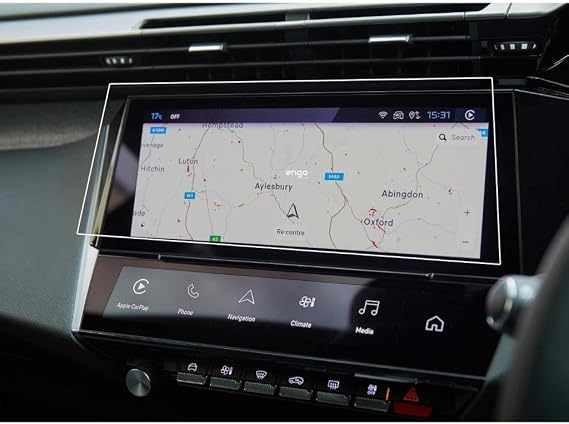 Engo Peugeot 308 Multimedya & Navigasyon 10 İnç İle Uyumlu Mat Ekran Koruyucu