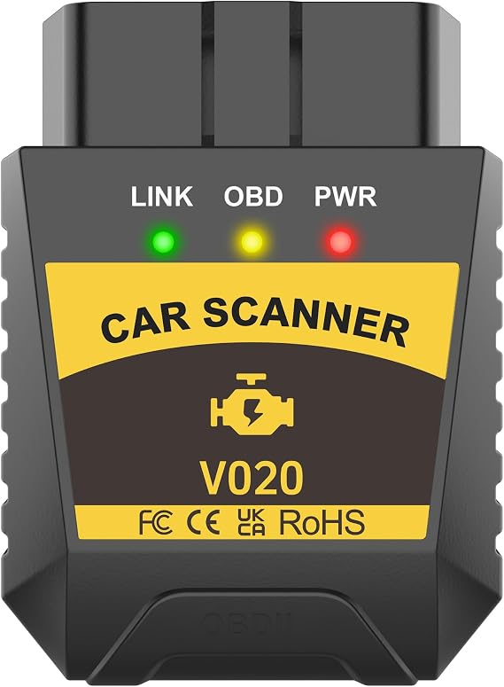 OBD2 Scanner Bluetooth Diagnostic Car Engine Auto Scan Clear Code Reader App Diagnostic Tool Reset for iPhone & Android