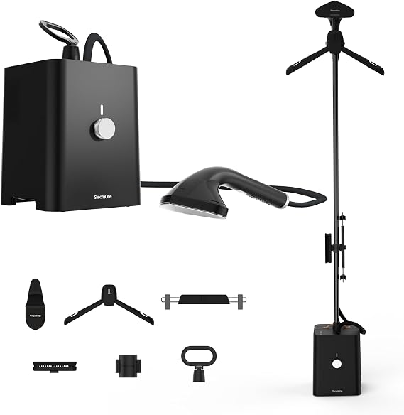 SteamOne SteamCube Steamer Professional Iron Black 2900 W - 10 Bar