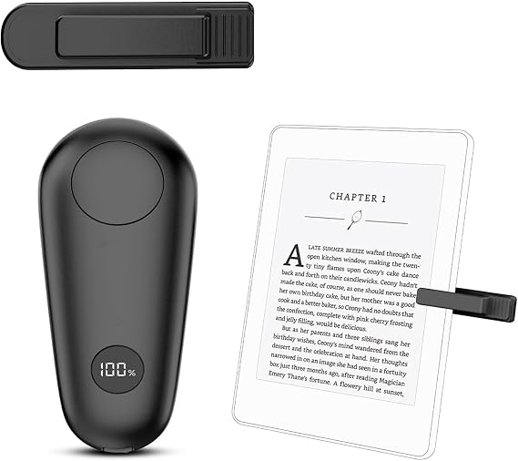 Remote Control Page Turner for Kindle Accessories,Page Turner Clicker