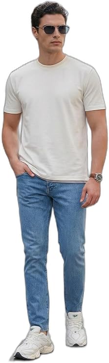 Buratti Slim Fit Düşük Bel Dar Paça Jeans Erkek KOT PANTOLON 1115C70NAPOLI