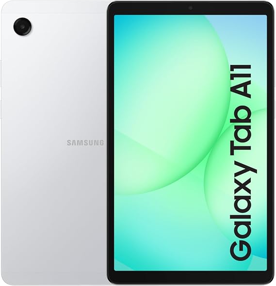 Samsung Galaxy Tab A11, Android Tablet, Gümüş, WiFi Destekli, 4GB RAM, 64GB Depolama Alanı, 8.7 İnç (Samsung Türkiye Garantili)