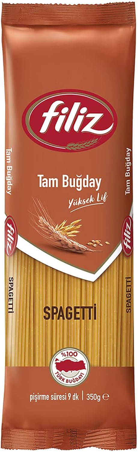 Filiz Tam Buğday Spagetti Çubuk Makarna 350 g.