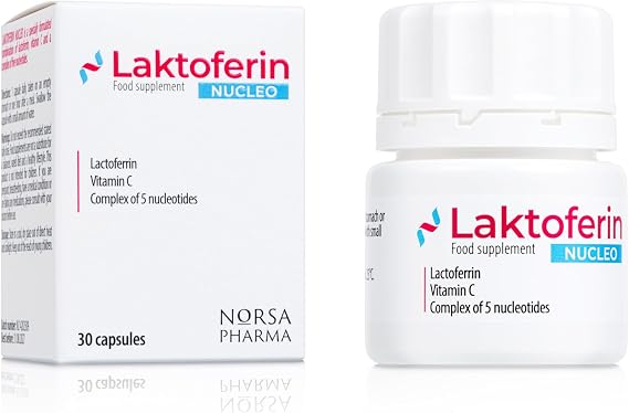 Laktoferin NUCLEO (30 Capsules) | Gluten Free Lactoferrin Supplements