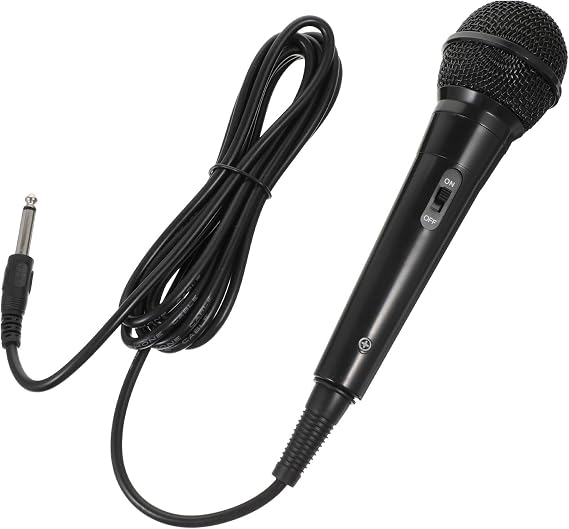 Wired Condenser Microphone for Live Streaming and Online Karaoke, Lightweight Cardioid Recording Mic with Sound Reproduction, for Music Lovers and Voice Recording