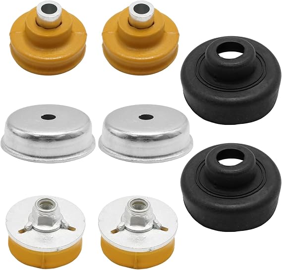 2 Sets Rear Shock Absorber Suspension Top Strut Mount Kit, Replacement for BMW 1 3 Series X1 E82 E84 E87 E88 E90 E91 E92, Replaces 33506771737 33506767010