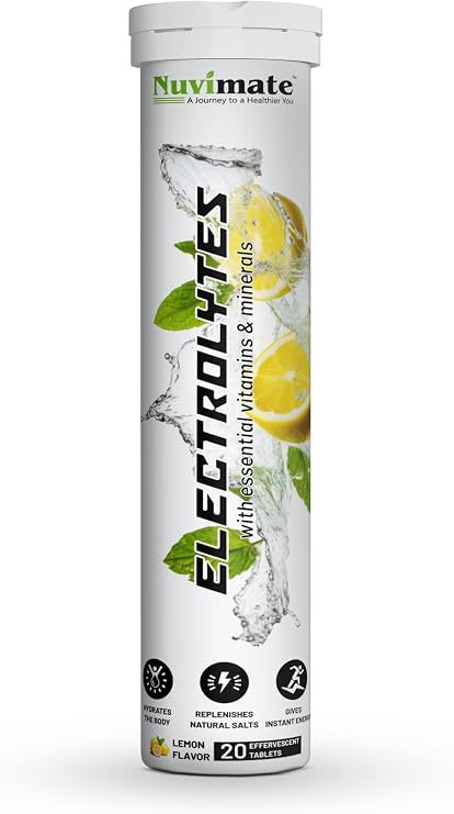 Electrolytes Tablets Hydration Tablets Supplement Sustained Sports Energy with 5 Essential Electrolytes Hydration Tablets