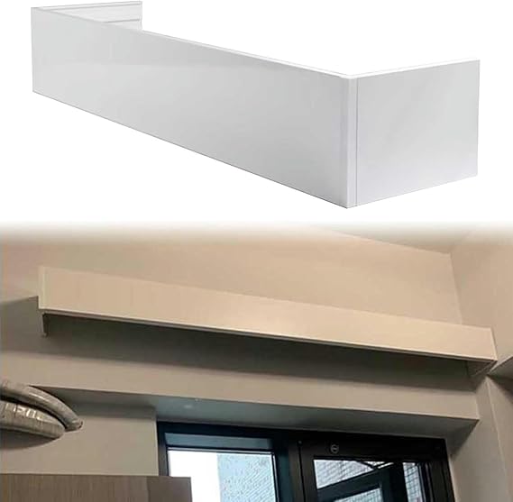 Ayarlanabilir karartma paravanı, duvar / tavan dekorasyonu paneli, çubuksuz, 1-6 m (7,2 ft) perdeler için uygundur, ışığı engellemek ve evinizi dekore etmek için idealdir.