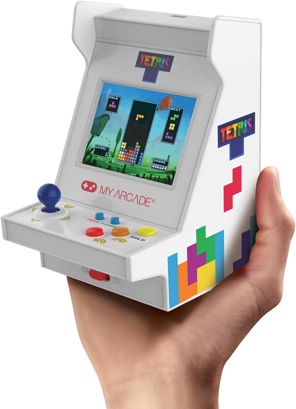 My Arcade Tetris Nano Player Pro: Retro Oyuncaklar, Minik Arcade Makinesi, 4.8 inç Mini Video Oyunu