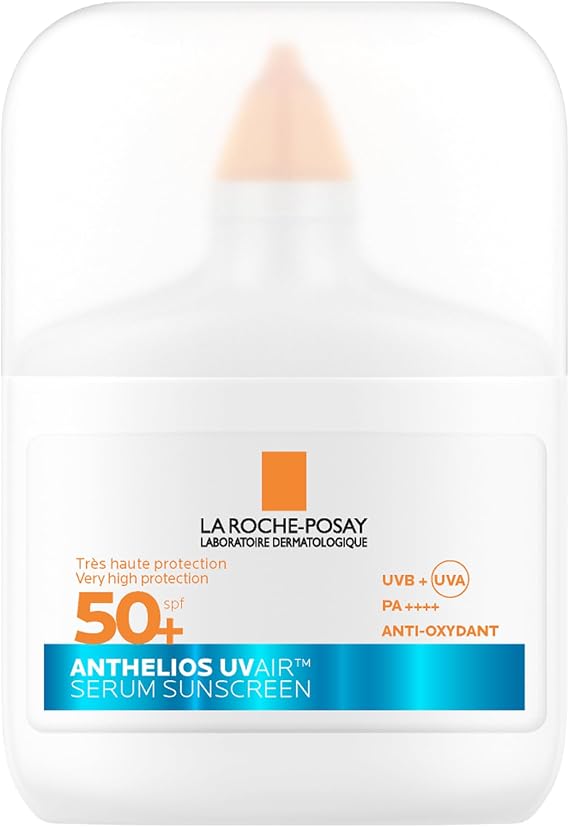 La Roche-Posay La Roche-Posay Anthelios UVAIR SPF50+ Sun Serum with Hyaluronic Acid, Niacinamide and Vitamin E, for All Skin Types, 50 ml